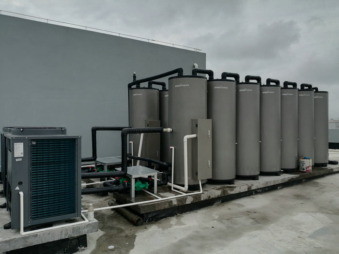 嘉興平湖乍浦豐樹(shù)嘉興物流園熱水工程